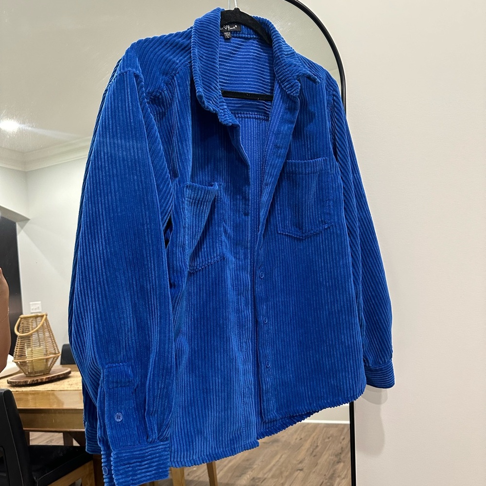 Blue Corduroy Jacket